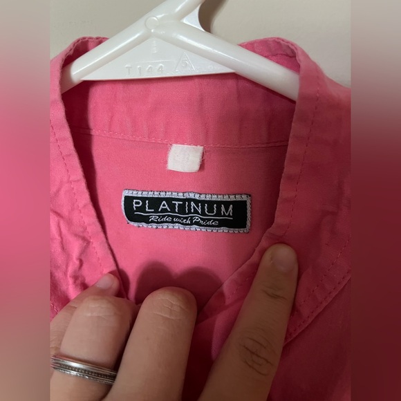 Pink Button-Up Shirt - Picture 3 of 4